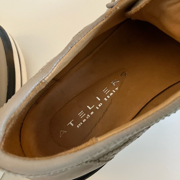 Ateliers Leather Platform Oxfords - Picture 5 of 5